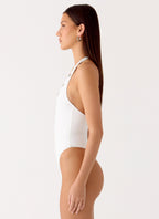 Jovi One Piece Swimsuit - White