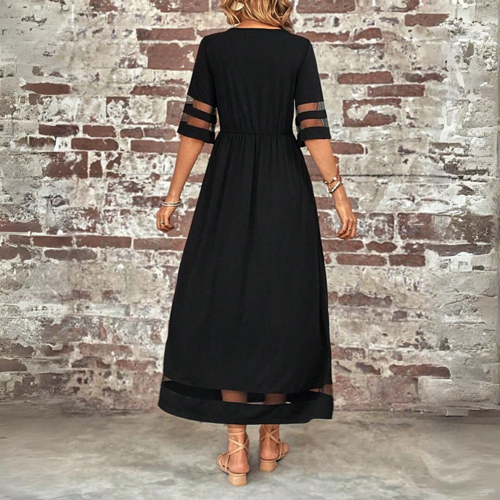 Dames Stijlvolle Casual Maxi Jurk