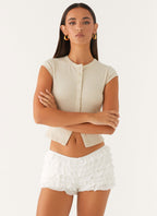 Pixie Bloomer Shorts - White