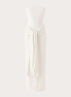 Stole My Heart Maxi Dress - White